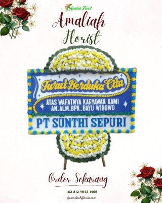 Papan Bunga Duka di Bukit Durian